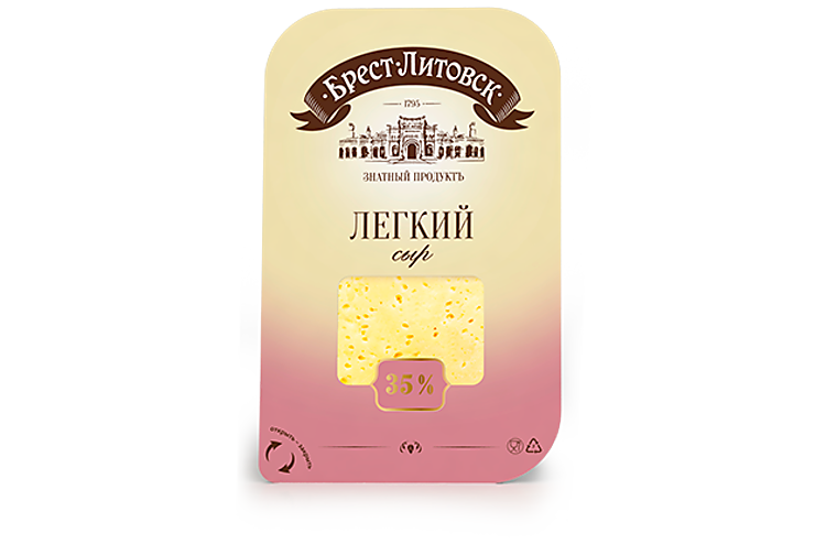 Сыр 35% «Брест-Литовск» Легкий, 150 г