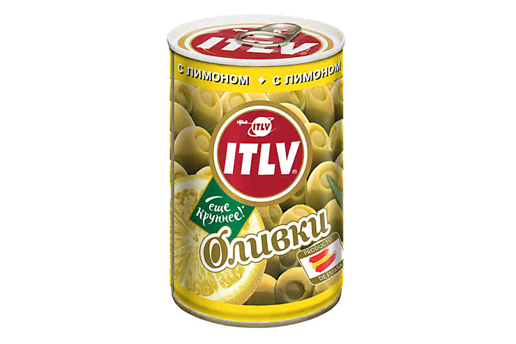 Оливки «ITLV» с лимоном, 314 г