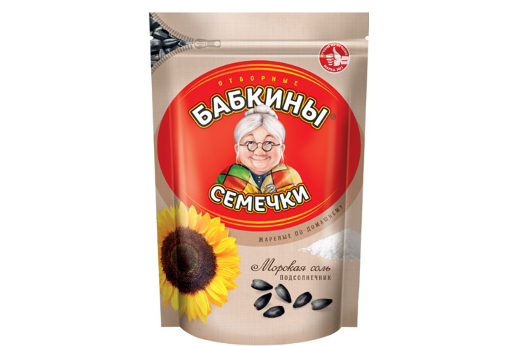 Семечки жареные, солёные «Бабкины семечки», 300 г Семечки жареные, солёные «Бабкины семечки», 300 г