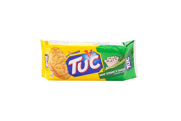Крекер «Tuc» со вкусом сметаны и лука, 100 г