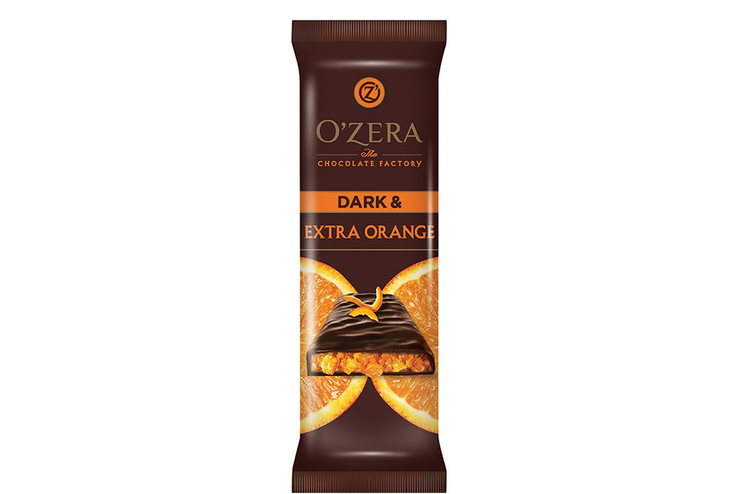 Шоколадный батончик «OZera» Dark & Extra Orange, 40 г Шоколадный батончик «OZera» Dark & Extra Orange, 40 г