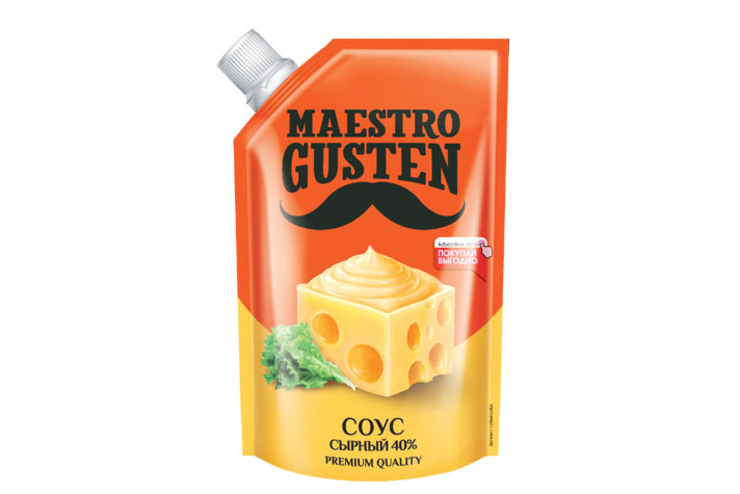 Соус «Maestro Gusten» сырный, 200 г Соус «Maestro Gusten» сырный, 200 г