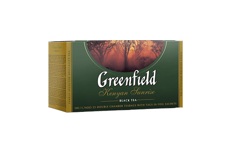 Чай черный «Greenfield» Kenyan Sunrise 25 пакетов, 50 г