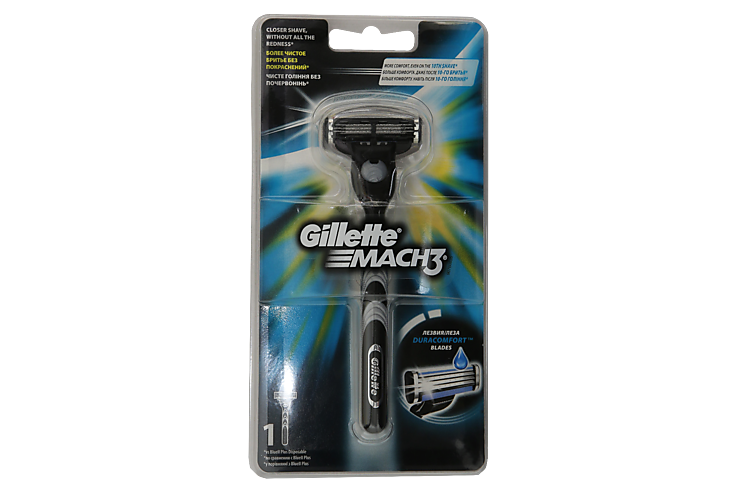 Станок для бритья «Gillette» Mach3, 70 г