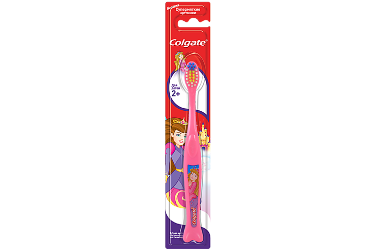 Зубная щетка для детей «Colgate» супермягкая