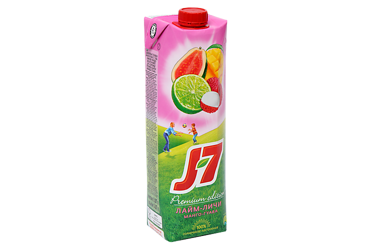 Напиток «J7» лайм-личи-манго-гуава, 970 мл