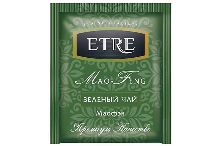 «ETRE», mao Feng чай зеленый, 300 конвертиков саше, 600 г