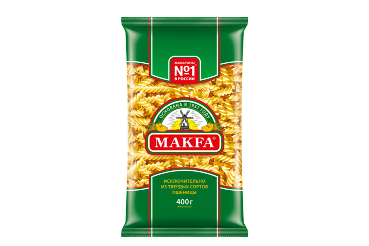 Макароны «Makfa» Спирали, 400 г – купить по приятной цене с доставкой ...