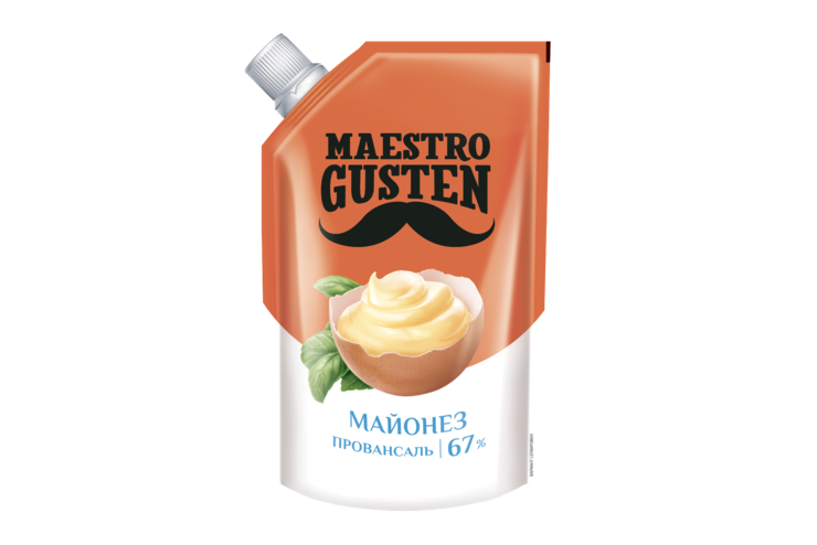 Майонез Провансаль «Maestro Gusten» 67%, 200 мл Майонез Провансаль «Maestro Gusten» 67%, 200 мл