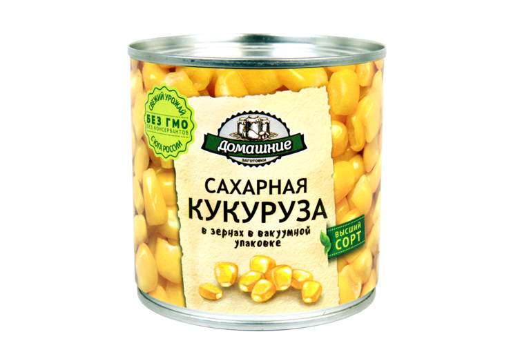 Сахарная кукуруза «Домашние заготовки», 425 мл Сахарная кукуруза «Домашние заготовки», 425 мл