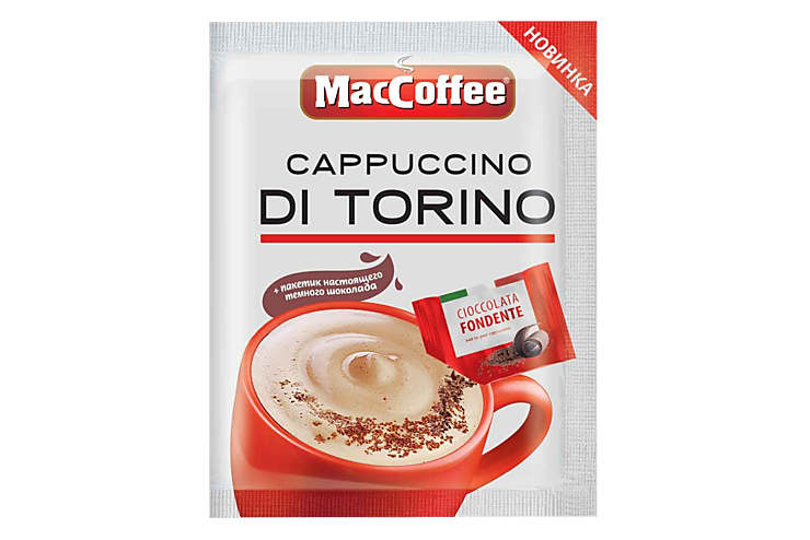 Кофейный напиток «MacCoffee» Capuccino Di Torino, 25 г