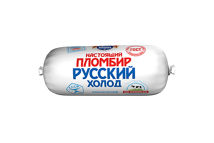 Мороженое «Русский Холодъ» Настоящий пломбир, 400 г