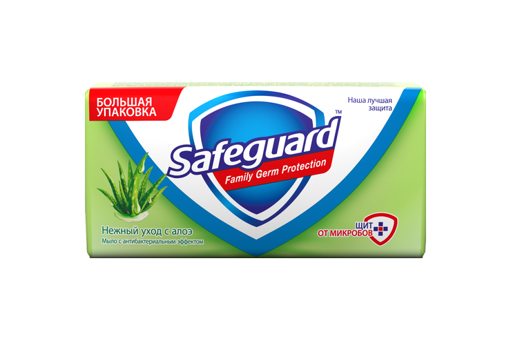 Мыло «Safeguard» нежный уход алоэ, 125 г Мыло «Safeguard» нежный уход алоэ, 125 г