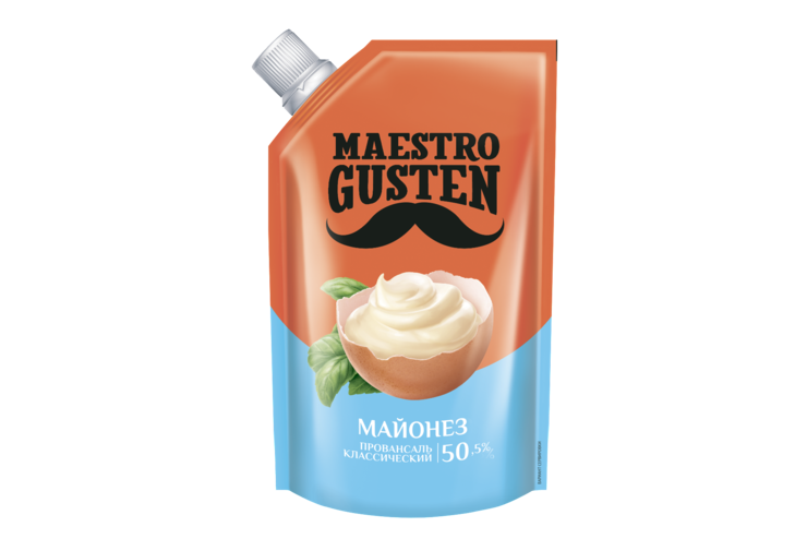 Майонез «Maestro Gusten» Классический провансаль, 400 мл Майонез «Maestro Gusten» Классический провансаль, 400 мл