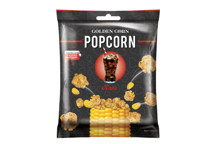 Попкорн «Golden Corn» Кола, 50 г Попкорн «Golden Corn» Кола, 50 г