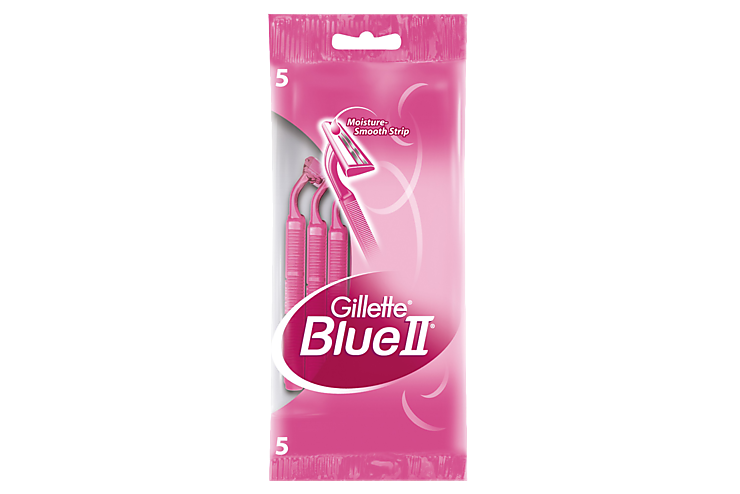 Бритвы «Gillette» Bleu-II одноразовые, 5 шт