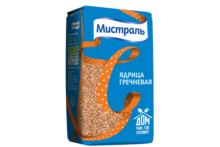 Гречка «Мистраль» ядрица, 900 г – купить по приятной цене с доставкой ...