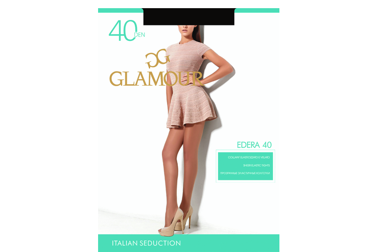 Колготки женские «Glamour Edera» 40 den, daino, size 2 Колготки женские «Glamour Edera» 40 den, daino, size 2