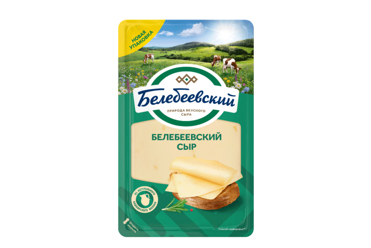 Сыр 45% «Белебеевский», 140 г – купить по приятной цене с доставкой на ...