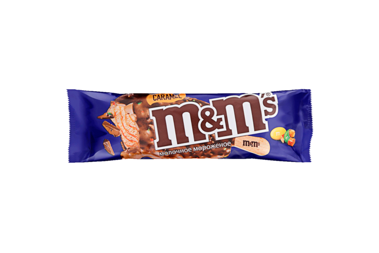 Мороженое «M&M's» карамель эскимо, 61 г Мороженое «M&M's» карамель эскимо, 61 г