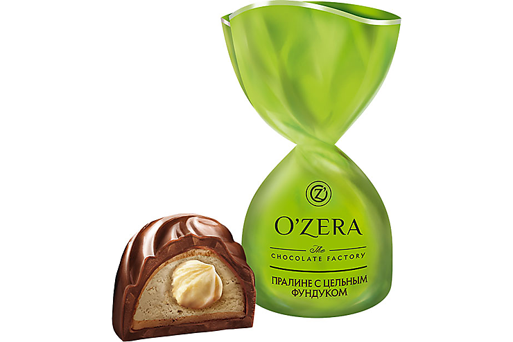 «OZera», конфеты с цельным фундуком (упаковка 0,5 кг)