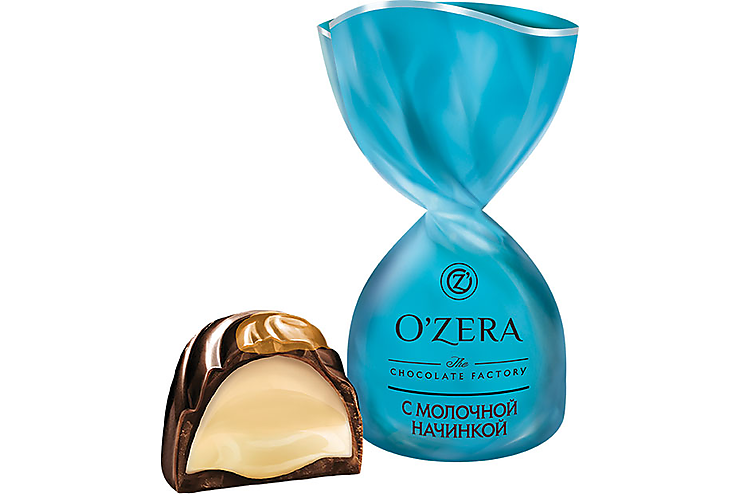 «O'Zera», конфеты с молочной начинкой (упаковка 0,5 кг)