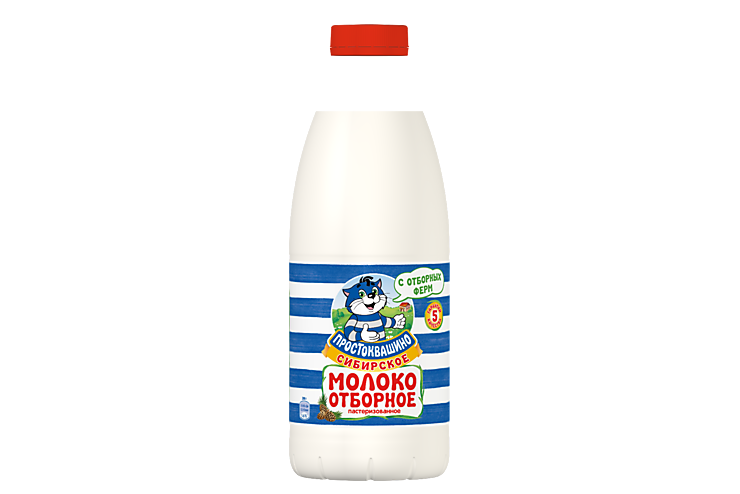 Молоко 3.4% «Простоквашино» отборное, 930 мл