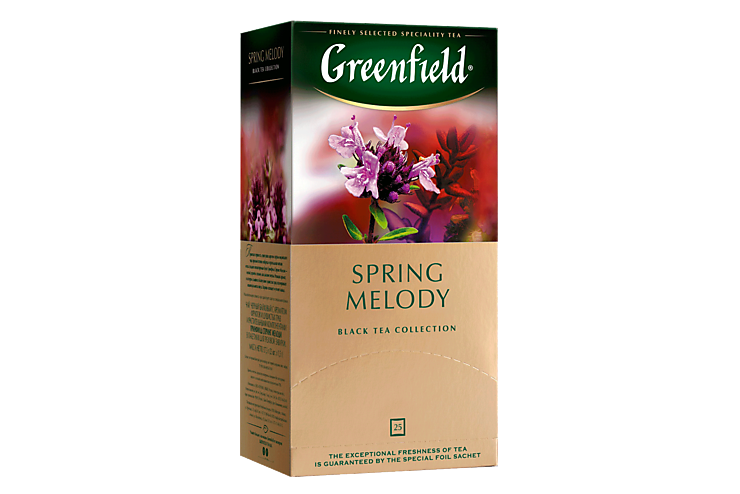 Чай «Greenfield» Спринг мелоди, 25 пакетиков