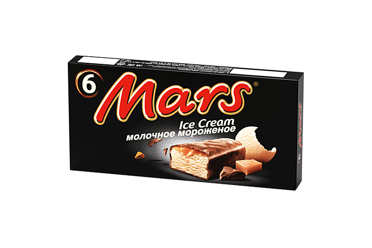 Мороженое «Mars» 6 батончиков, 250 г