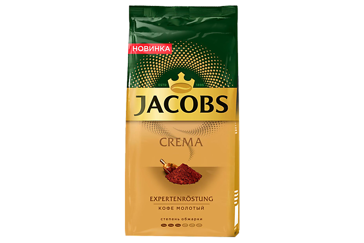 Кофе «Jacobs Crema» молотый, 230 г