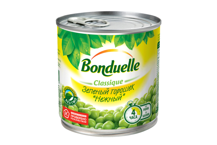 Горошек «Bonduelle», 425 мл Горошек «Bonduelle», 425 мл