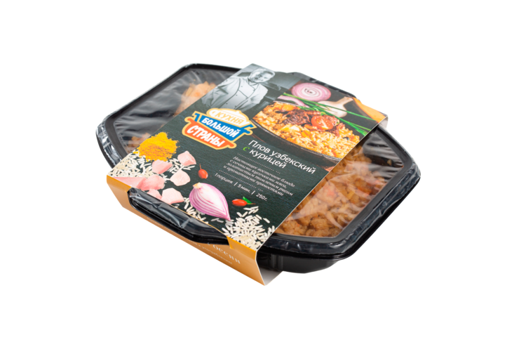 Плов «Кухня большой страны» Рассыпчатый с курицей, 250 г Плов «Кухня большой страны» Рассыпчатый с курицей, 250 г