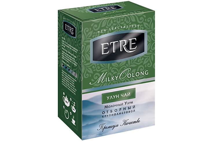 «ETRE», чай «Молочный улун» зеленый крупнолистовой, 100 г