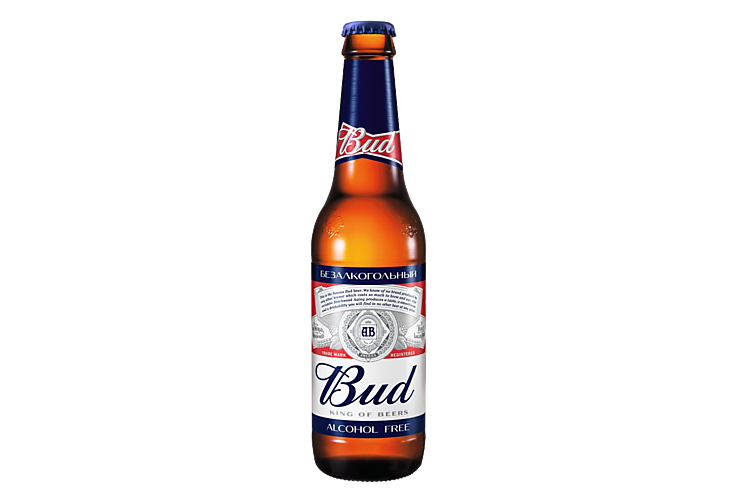 Пивной напиток «Bud» безалкогольный, 330 мл