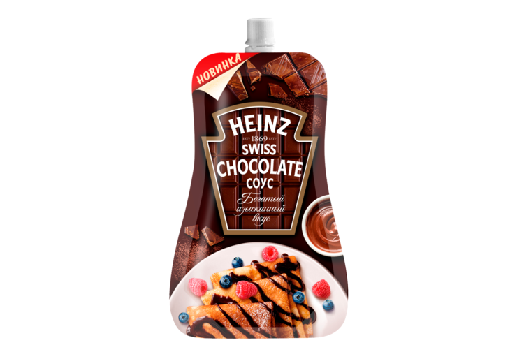 Соус десертный «Heinz» со Швейцарским Шоколадом, 230 г Соус десертный «Heinz» со Швейцарским Шоколадом, 230 г