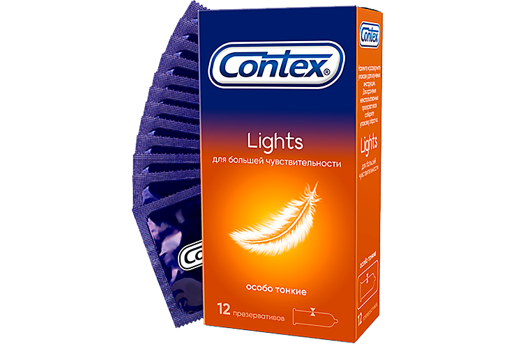 Презервативы «Contex» Lights, 12 шт