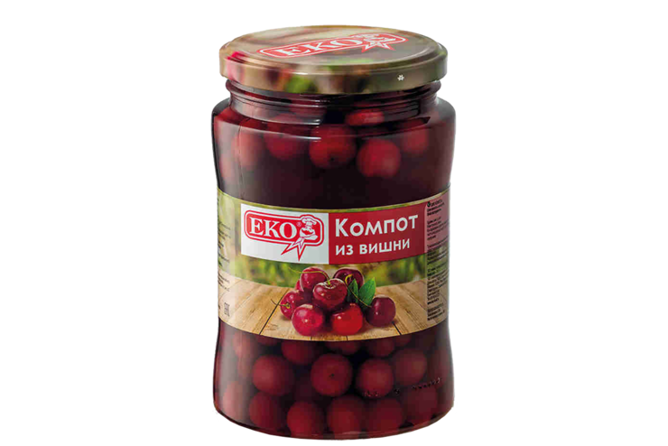 Компот «EKO» из вишни, 700 г Компот «EKO» из вишни, 700 г