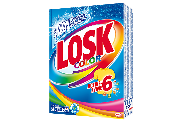 Стиральный порошок «Losk» автомат Color, 450 г