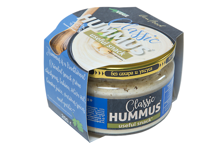 Хумус «Полезные продукты» Классический, 200 г