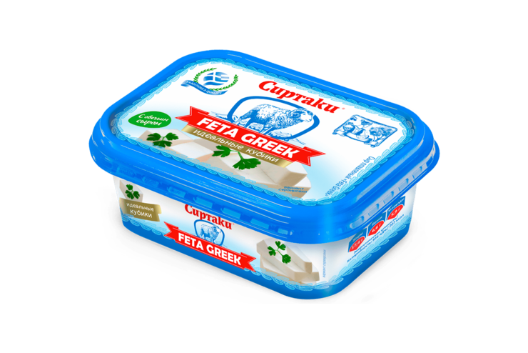 Сыр плавленый 45% «Сиртаки» Feta Greek, 200 г Сыр плавленый 45% «Сиртаки» Feta Greek, 200 г
