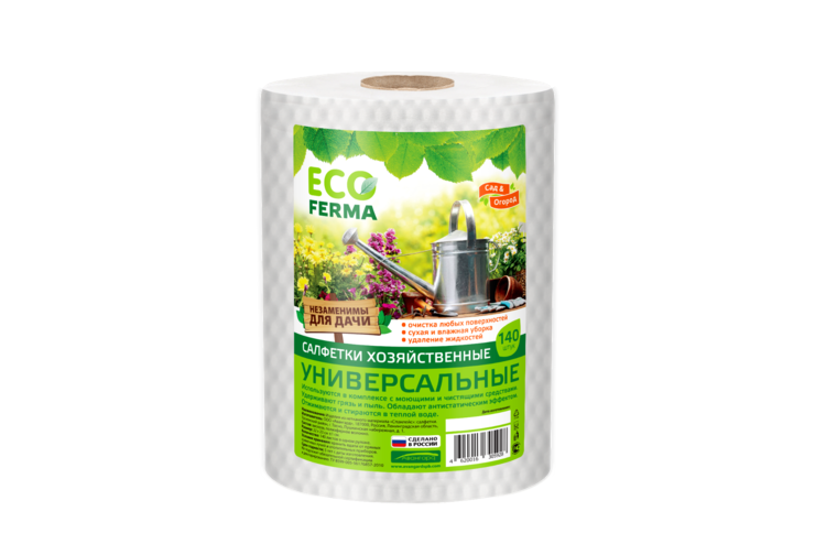 Салфетки «Eco Ferma» универсальные, 140 шт Салфетки «Eco Ferma» универсальные, 140 шт