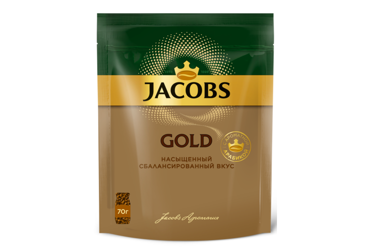 Кофе растворимый «Jacobs Gold», 70 г Кофе растворимый «Jacobs Gold», 70 г