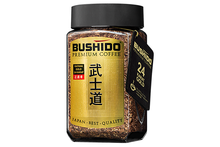 Кофе растворимый «Bushido» Katana Gold, 100 г
