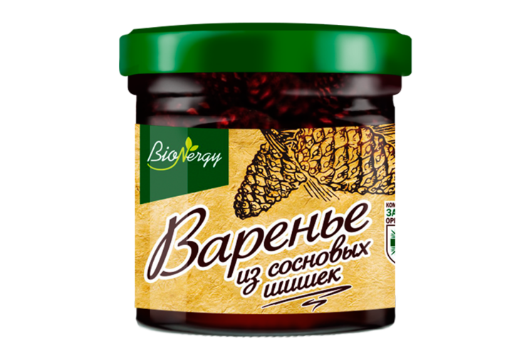 Варенье «BioNergy» из сосновых шишек, 140 г Варенье «BioNergy» из сосновых шишек, 140 г