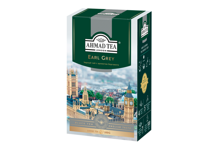Чай черный «Ahmad Tea» с бергамотом, 100 г Чай черный «Ahmad Tea» с бергамотом, 100 г