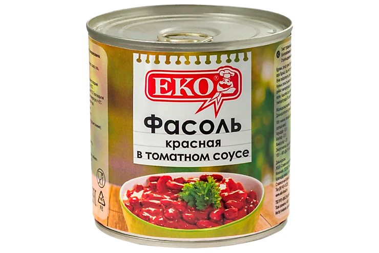 Фасоль красная «Еко» в томатном соусе, 400 г