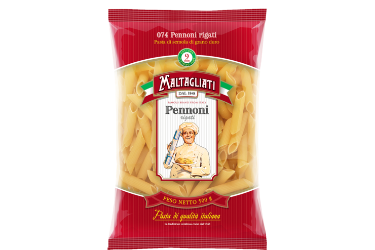 Макаронные изделия «Maltagliati» Перья рифленные, 500 г Макаронные изделия «Maltagliati» Перья рифленные, 500 г