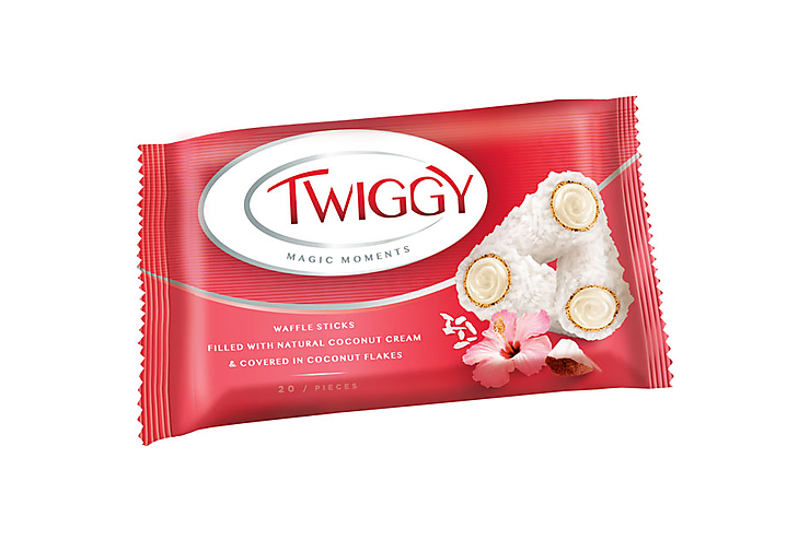 «Twiggy», конфеты с кокосом, 185 г