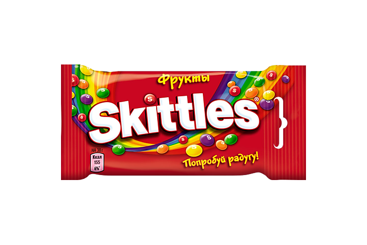 Жевательные конфеты «Skittles» Фрукты, 38 г