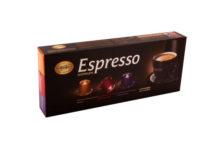 Кофе «МКП» Espresso, 30 капсул, 150 г Кофе «МКП» Espresso, 30 капсул, 150 г